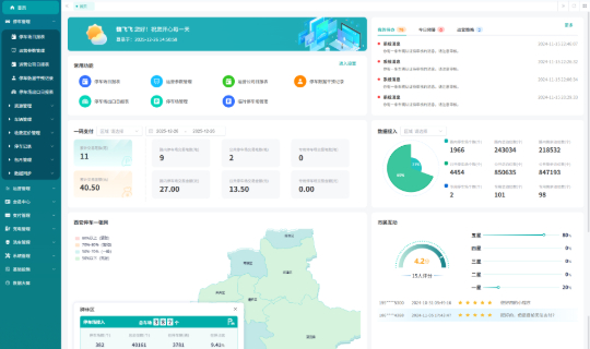 智慧城市静态交通服务中心